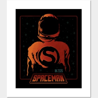 Spaceman in 2326 Posters and Art